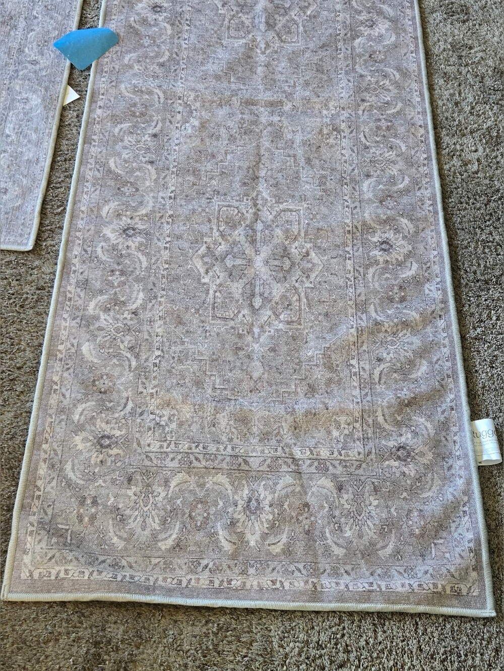 (Set Of 2) Ruggable Washable Area Rug Ans Runner - Picture 15 of 15